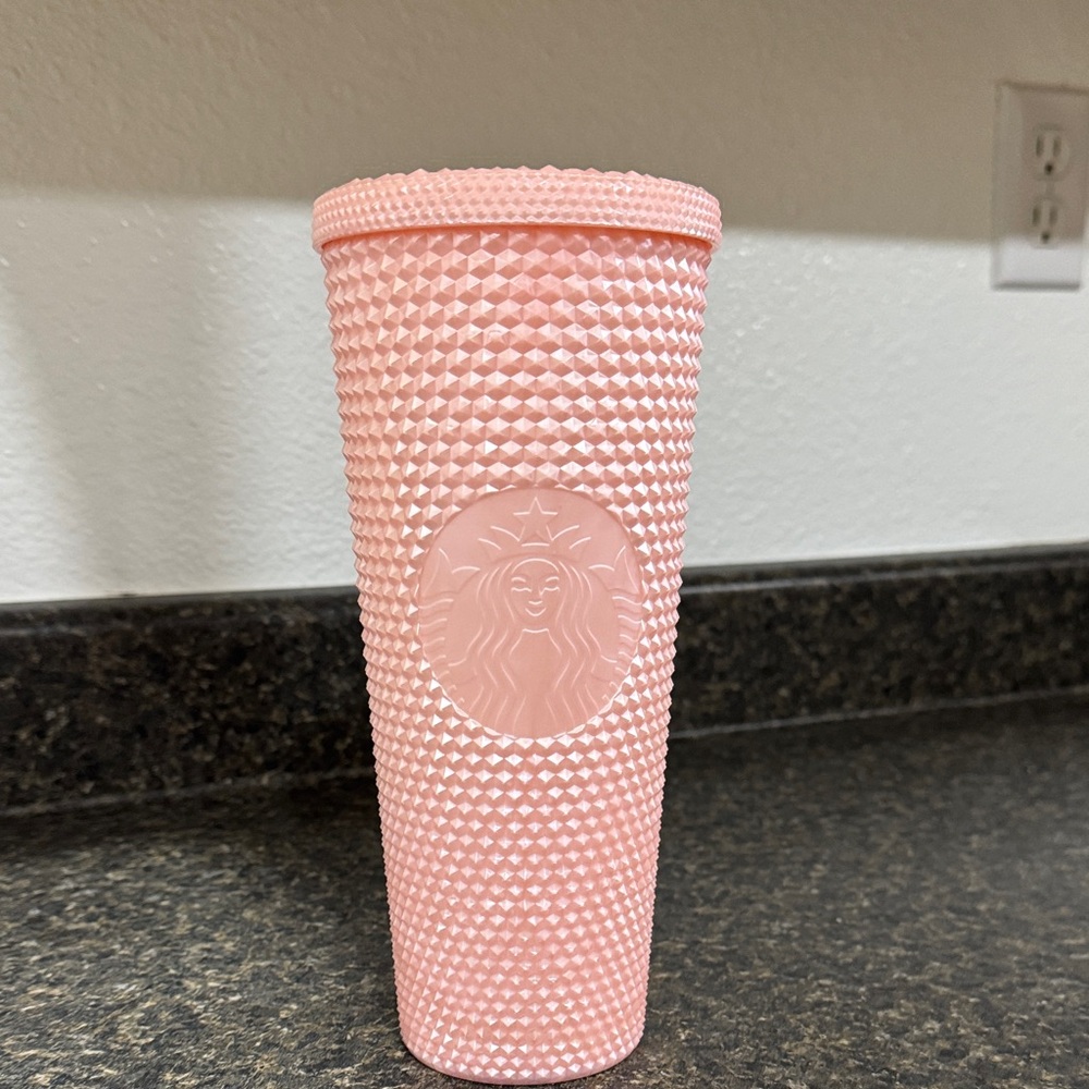 Starbucks Blush Pink Studded Tumbler